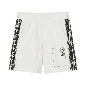 Ea7 Emporio Armani 7b000077 Bermuda Graphic Monogram Bambino Abbigliamento Bambino Junior