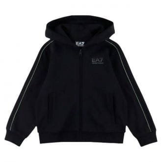 Ea7 Emporio Armani 7b000176 Felpa Fz C/capp Visibility Bambino Abbigliamento Bambino Junior