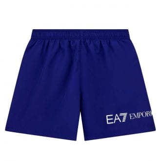 Ea7 Emporio Armani 7b000341 Boxer Mare Logo Ea7 Bambino Mare Bambino Junior