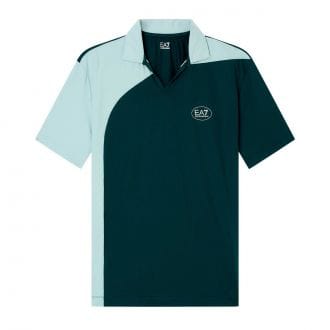 Ea7 Emporio Armani 7m000842 Polo Tennis Pro Colorblock Abbigliamento Tennis Uomo
