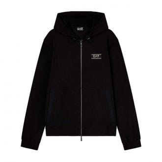 Ea7 Emporio Armani 7m001339 Felpa Full Zip Con Cappuccio Gold Premium Sport Style Uomo