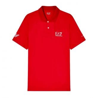 Ea7 Emporio Armani 8npf23 Polo Ventus7 Abbigliamento Tennis Uomo