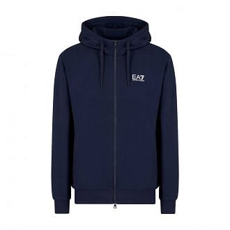 Ea7 Emporio Armani 8npm33 Felpa Fz C/capp Core Id Garzata Sport Style Uomo