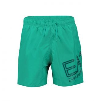 Ea7 Emporio Armani 906014 Boxer Mare Oversize Logo Bambino Mare Bambino Junior