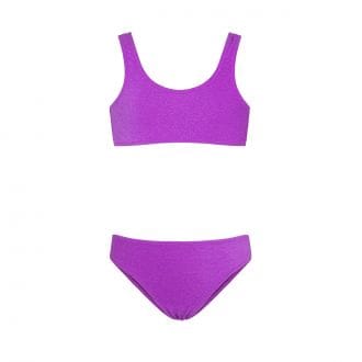 Effek Fj26sg0521 Bikini Bralette Lurex  Bambina Mare Bambino Junior