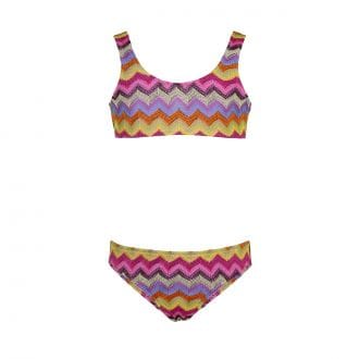 Effek Fj26sg0611 Bikini Bralette Croche Bambina Abbigliamento Bambino Junior