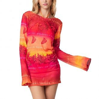 Effek Fk25 Abito Corto Tramonto Donna Mare Donna