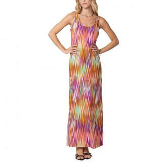 Effek Fk25 Abito Lungo Fantasia Donna Mare Donna