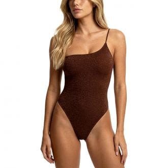 Effek Fk26sw1144 Costume Intero Mono Spalla Lurex Donna Mare Donna