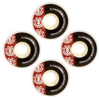 Element Elm Element Wheels (uk) Section 52mm 99a Skateboard Skateboarding Uomo