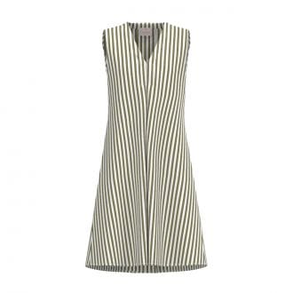 Emme Marella Classepe26 Abito Sm  In Viscosa Svasato Donna Casual Donna