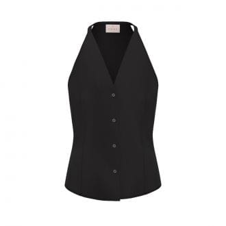 Emme Marella Falcope26 Top Bottoni In Poplina Donna Casual Donna