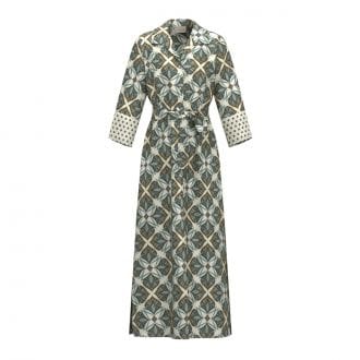 Emme Marella Folgorepe26 Abito Chemisier In Twill Stampato Donna Casual Donna