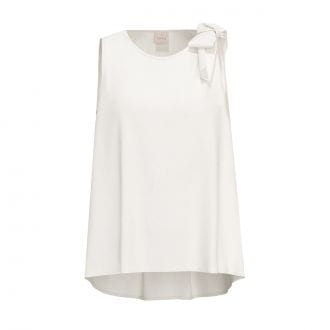 Emme Marella Gallipe26 Top In Lino Viscosa Donna Casual Donna