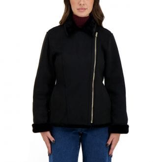 Emme Marella Ghiacci25 Chiodo In Eco Camoscio Donna Giacconi Donna