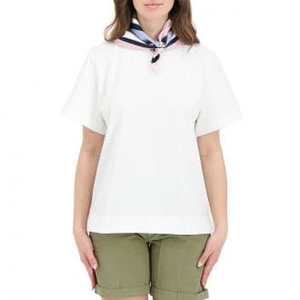 Emme Marella Maestrope26 T Shirt Con Foulard Donna Casual Donna