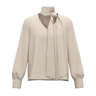 Emme Marella Ss25alby Blusa Boho Donna Giacconi Donna