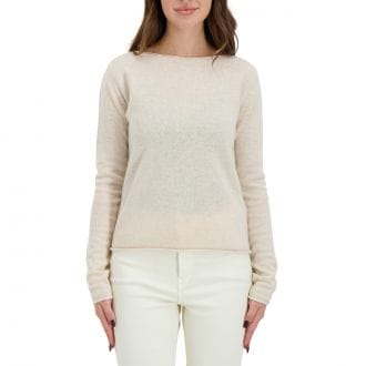 Emme Marella Stazzo25 Maglia Girocollo Mix Cachemire Donna Casual Donna