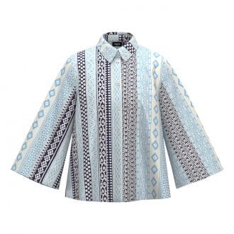 Emme Marella Tagope25 Camicia Svasata In Twill Donna Casual Donna