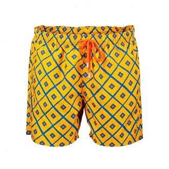 Gallo 515861 Boxer Mare Fantasia Rombi Mare Uomo