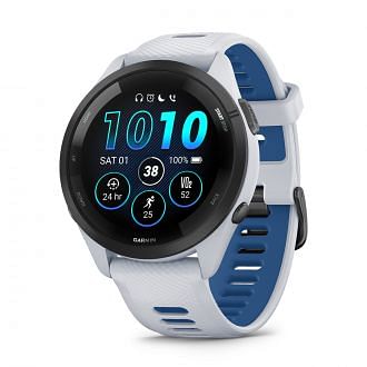 Garmin 010 Forerunner 265 White Orologi Gps Strumenti Tecnologici Uomo