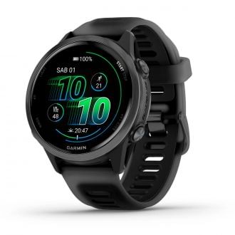 Garmin 010 Forerunner 570 42mm Black Orologi Gps Strumenti Tecnologici Uomo