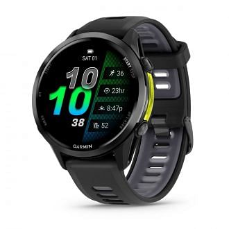 Garmin 010 Forerunner 970 Black Orologi Gps Strumenti Tecnologici Uomo
