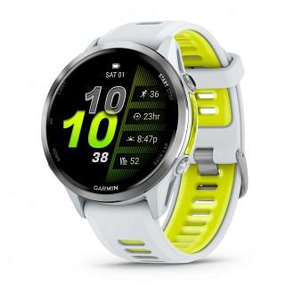 Garmin 010 Forerunner 970 Whitestone Amp Yellow Orologi Gps Strumenti Tecnologici Uomo