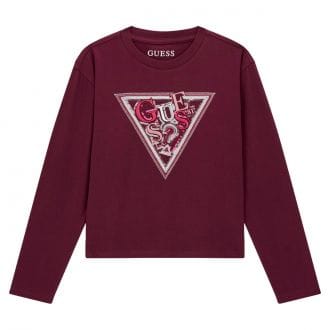 Guess J6yi07k3704 Maglia Ml Midi Bambina Abbigliamento Bambino Junior