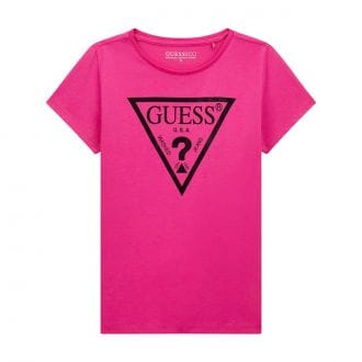 Guess J73i56 T-shirt Triangolo Bambina Abbigliamento Bambino Junior