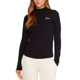 Guess V5bp10kcbf1 T Shirt Ls Alba Donna Casual Donna