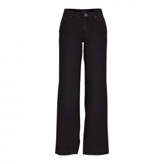 Guess W4ba0yd5e83 Jeans Vita Alta Wide Leg Donna Casual Donna