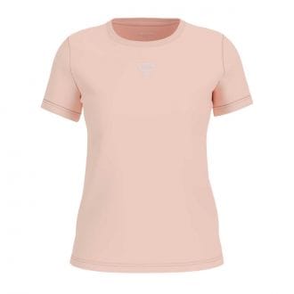 Guess W6gi10k3025 T Shirt Mini Strass Triangle Donna Casual Donna