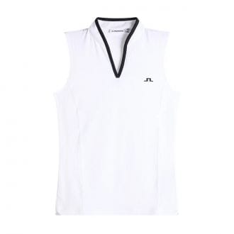 J Lindeberg Gwjt14806 Polo Smanicata Mila Donna Abbigliamento Golf Donna