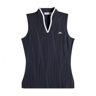 J Lindeberg Gwjt14806 Polo Smanicata Mila Donna Abbigliamento Golf Donna