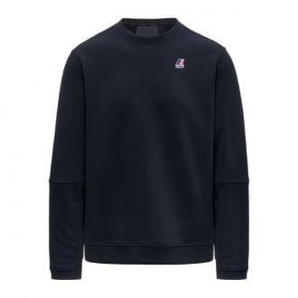 K-way K1126fw Felpa Girocollo Nael Poli Cotton Casual Uomo