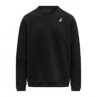 K-way K1126fw Felpa Girocollo Nael Poli Cotton Casual Uomo