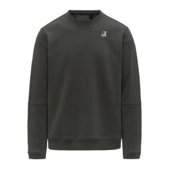 K-way K1126fw Felpa Girocollo Nael Poli Cotton Casual Uomo