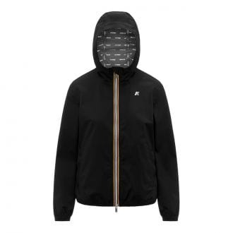 K-way K21346w Giacca Cappuccio Lil 2.0 Stretch Dot Donna Giacconi Donna