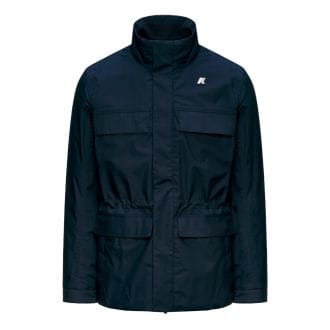 K-way K4157ew Giacca Field Manuene Warm Micro Canvas Giacconi Uomo