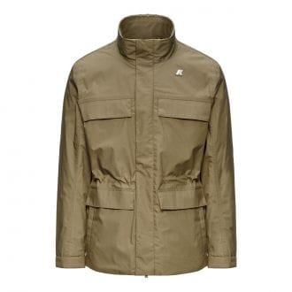 K-way K4157ew Giacca Field Manuene Warm Micro Canvas Giacconi Uomo