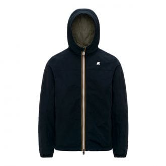 K-way K51337w Giacca Con Cappuccio Jake Cotton Double Giacconi Uomo