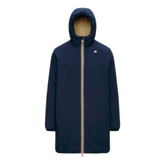 K-way K6128ww Parka Reversibile Con Cappuccio Jacob  Warm Double Giacconi Uomo