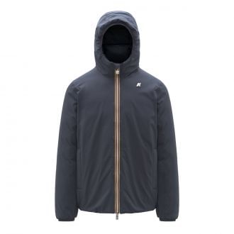 K-way K8127ww Piumino Cappuccio Jack  Stretch Thermo Double Giacconi Uomo