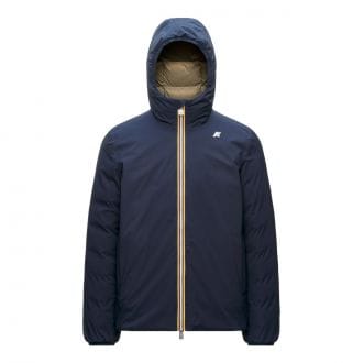 K-way K8127ww Piumino Con Cappuccio Jack Stretch Thermo Double Giacconi Uomo