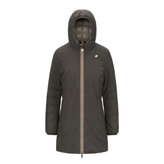 K-way K8134cw Piumino 3/4 Denise Stretch Thermo Double Donna Giacconi Donna