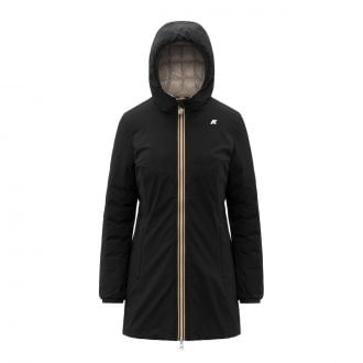 K-way K8134cw Piumino 3/4 Denise Stretch Thermo Double Donna Giacconi Donna