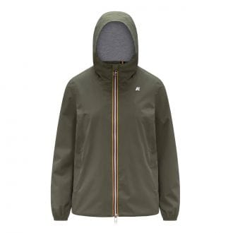 K-way K8138pw Giacca Con Cappuccio Marguerite Stretch Poly Jersey Donna Giacconi Donna