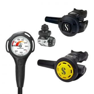 SCUBAPRO MK11 EVO DIN300 S270 + OCTOPUS R095 + MANOMETRO COMPACT S 