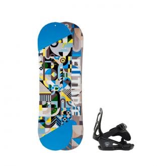 TAVOLA ROWDY KID BAMBINO HEAD + ATTACCHI ROOKIE BAMBINO XS ROSSIGNOL